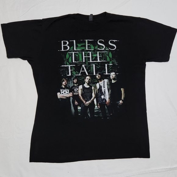 Retro Blessthefall Metalcore Band Tee Merch Shirt Unisex - Picture 2 of 4